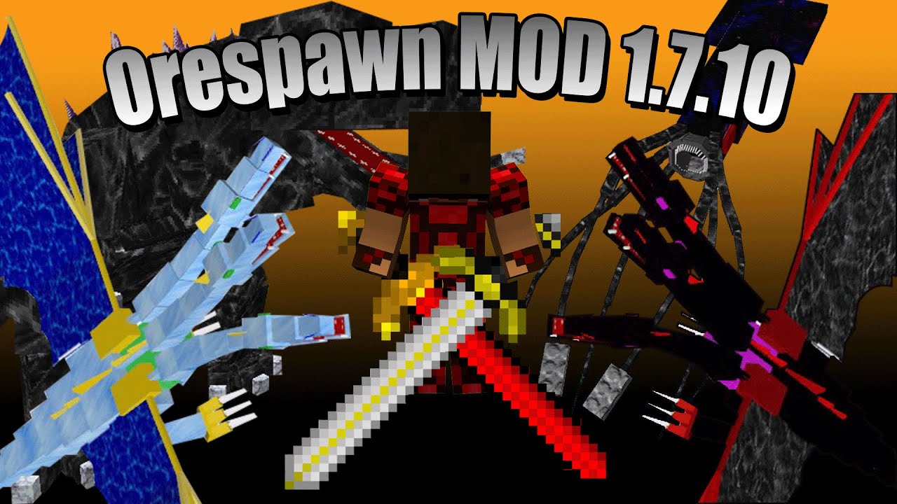 how to download orespawn mod 1.7 10 without winrar